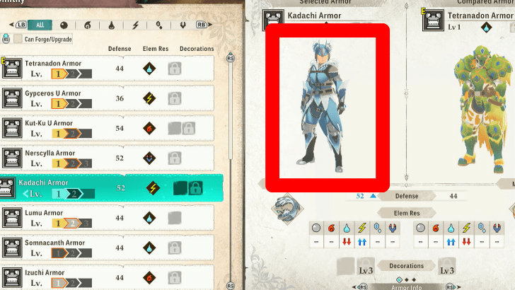 Equip Lightning Resistant Armor