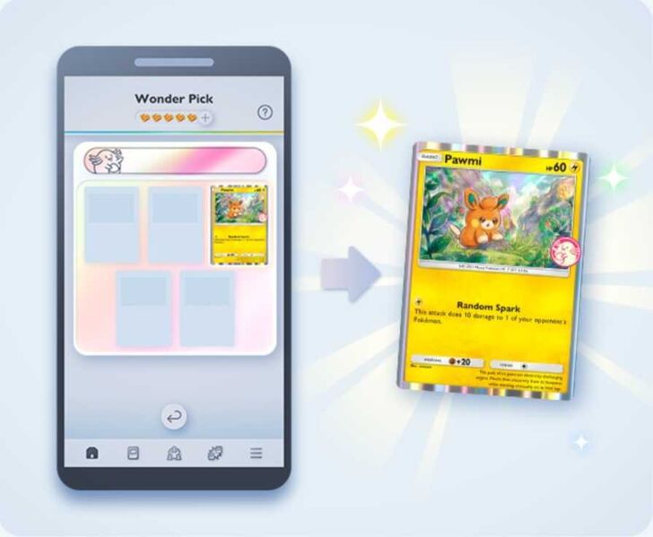 Pokemon TCG Pocket - Pawmi and Paldean Clodsire Wonder Pick Event