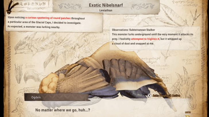 ch4 -  Study the Exotic Nibelsnarf