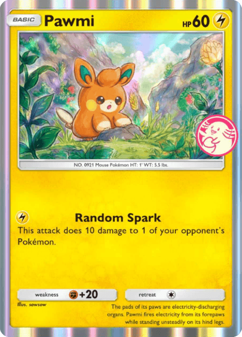Pokemon TCG Pocket - P-B 039 Pawmi