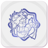 Gyarados Uncommon Stamp