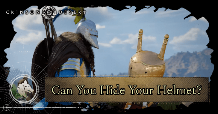 Can You Hide Your Helmet