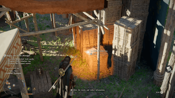 Trade Schedule Log Location