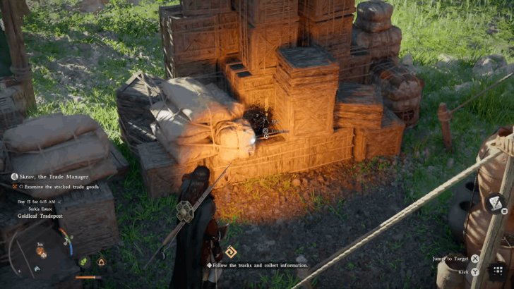 Stacked Trade Goods Location