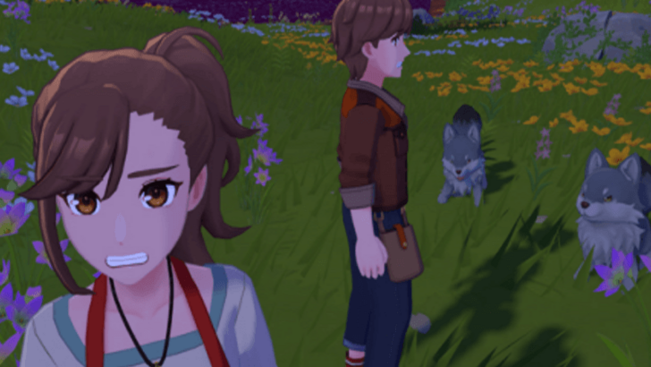 Harvest Moon Wolf Cubs