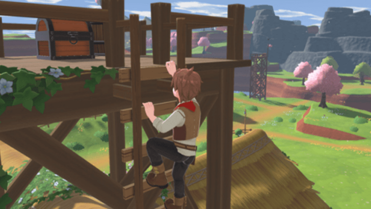 Harvest Moon Climbing Ladder