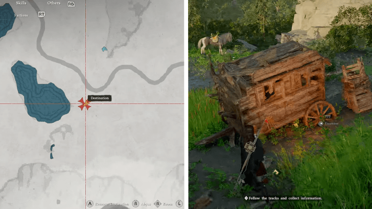 Damaged Wagon Location