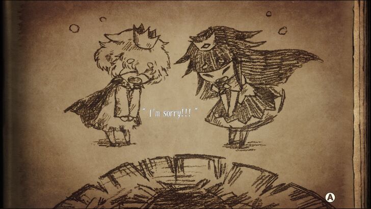 The Liar Princess and the Blind Prince Saying Sorry to the Witch