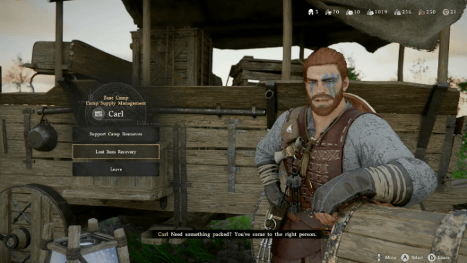 Provide resources to Carl