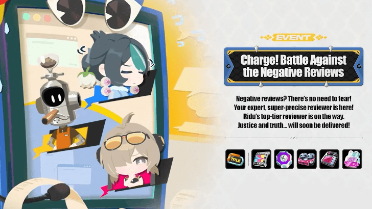 Event 2.7 Charge! Battle Against the Negative Reviews