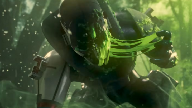 Marathon Delightfully Weird Cinematic Runner Covered in Goop