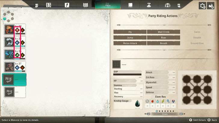 Bring Monsties With Different Attack Types