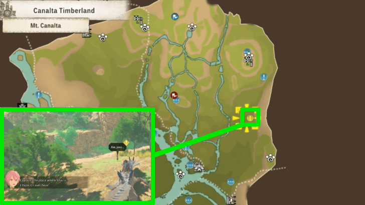 ch 2 - Find Shai in Mt. Canalta