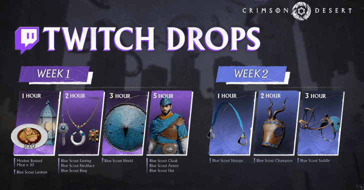 Twitch Drop Rewards