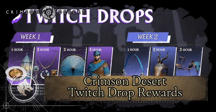 Twitch Drops Banner - Crimson Desert