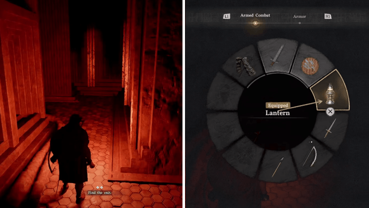 Find the Exit with Lantern