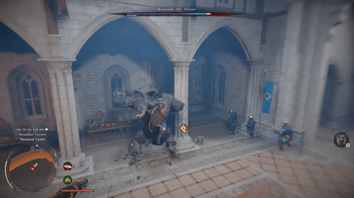 How to Beat Kearush the Slayer (Use Back Hang)