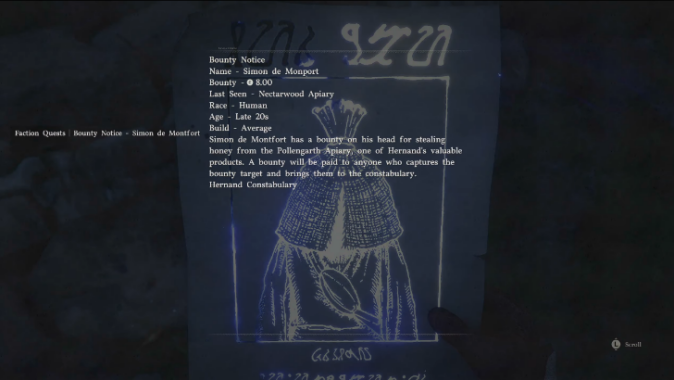 Simon de Monport bounty