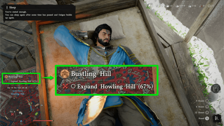 Rest Up to Speed Up Progress