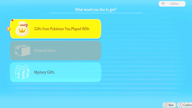 Gifts from Pokemon You Played With