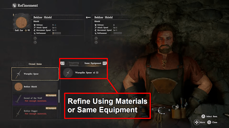 Weapon Refinement