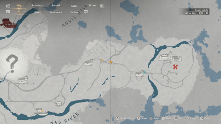 Night of the Silent Banner Pike Sealed Abyss Artifact Map Location