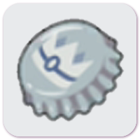 Silver Bottle Cap