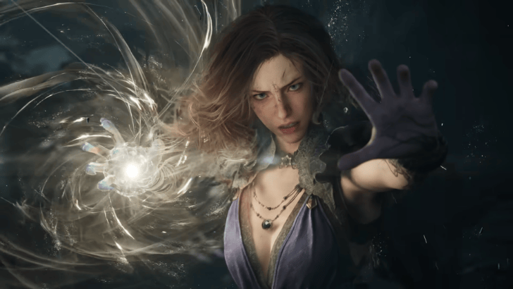 Tides of Annihilation Gwendolyn charging up her power