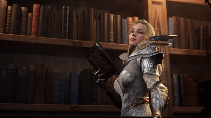 Tides of Annihilation Mordred holding a book