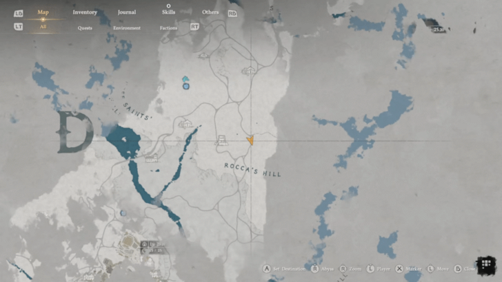 Shield of Unchanging Will IV Sealed Abyss Artifact Map Location