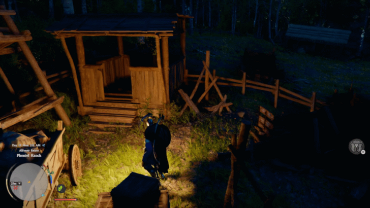 Azure Moon Labyrinth Ruins Overworld Location