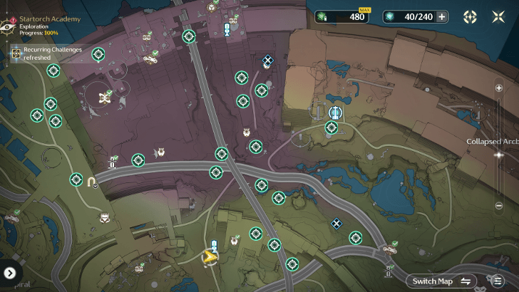 Wuthering Waves Sound of True Name - Etching Plains Farming Route 1