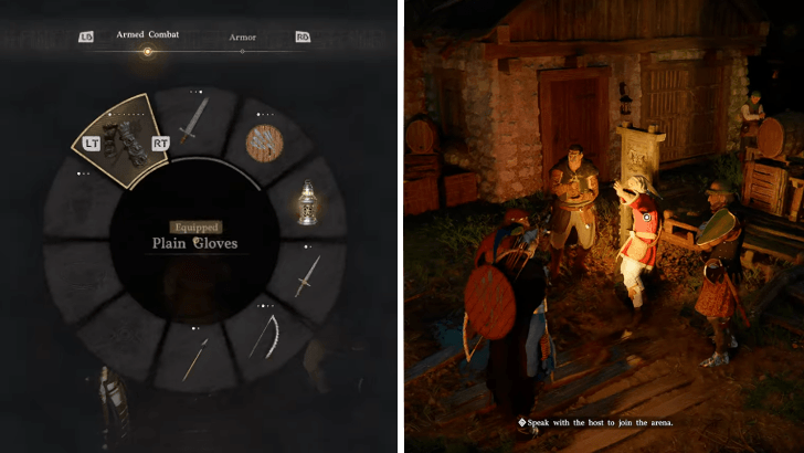 Get Unarmed and Speak to the Host