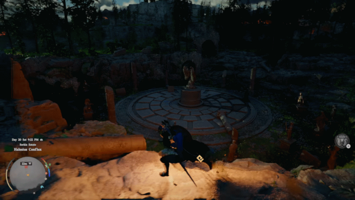 Halssius Conflux Ruins location