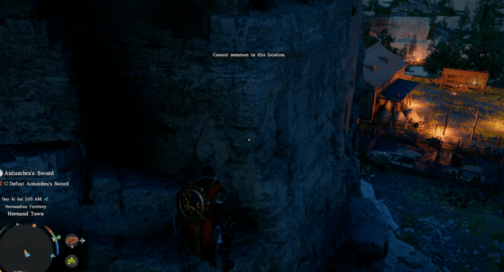 G - How to Summon Mount - Uneven Ground