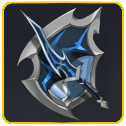 Seven Deadly Sins Origin- Black Flame Wings Sword and Shield