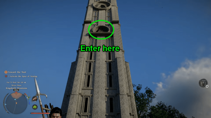 Spire of Soaring Tower Entrance