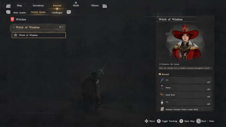 Witches Faction Quest