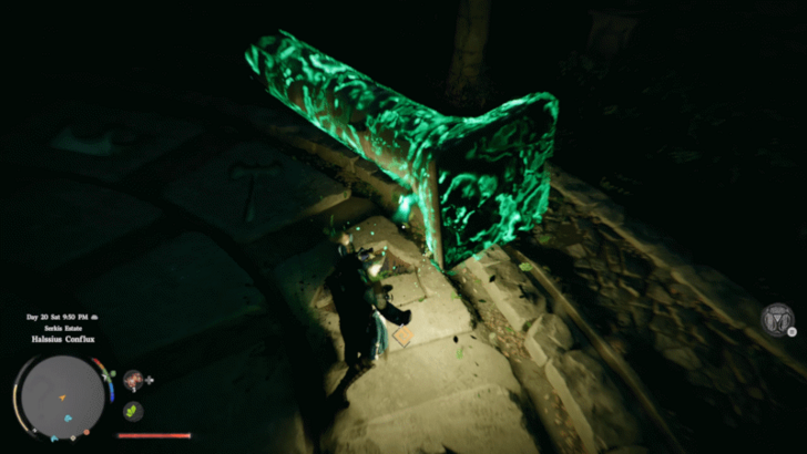 Halssius Conflux Ruins Solution Step 1