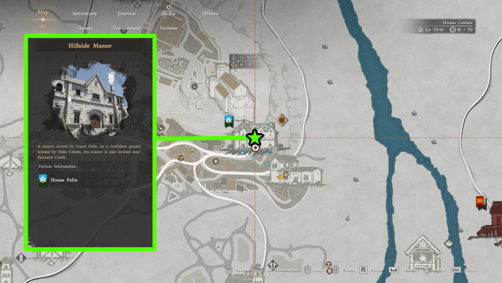 Hillside Manor Location