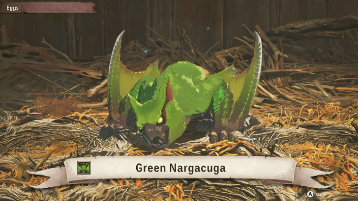 Baby Green Nargacuga