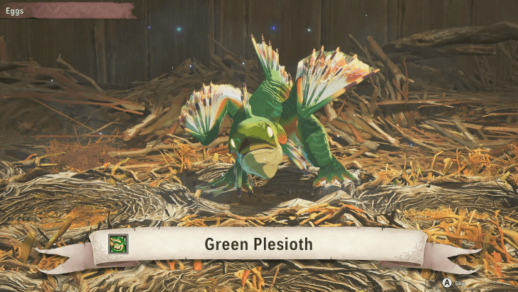 Baby Green Plesioth