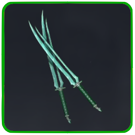 Seven Deadly Sins Origin - Blessed Dual Swords (Fine)