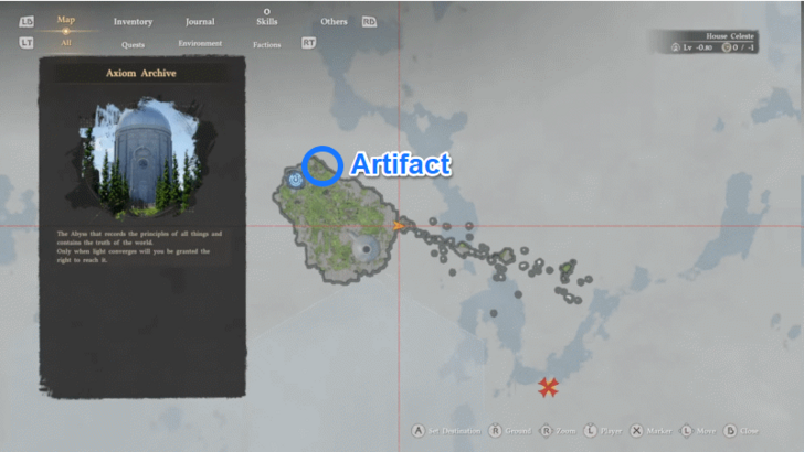 Axiom Archive map location