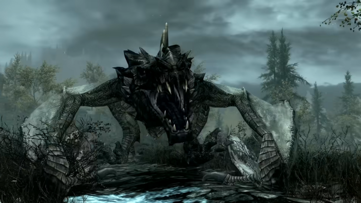 Skyrim Dragon