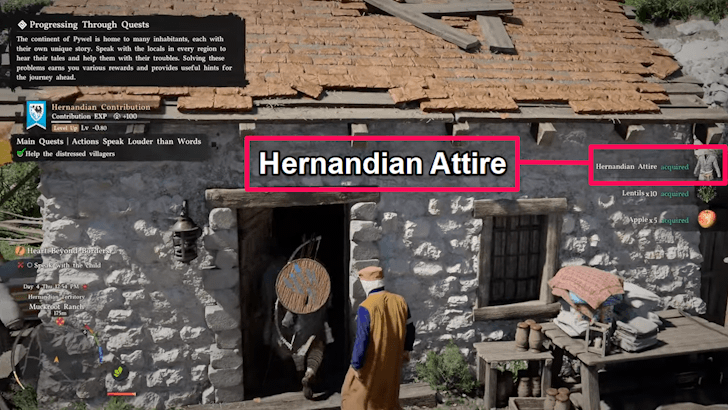 Hernandian Attire Reward