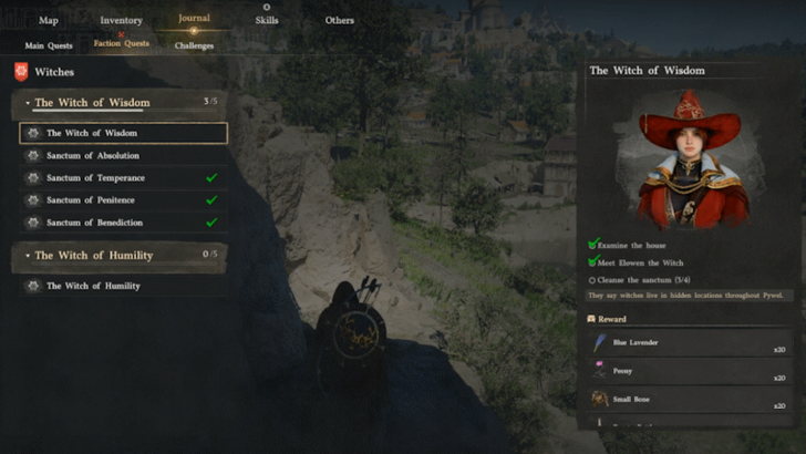 Sanctum Faction Quests