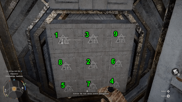Strongbox Lock Device Puzzle Puzzle Solution
