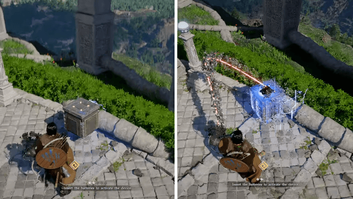 Grab Battery with Axiom Force