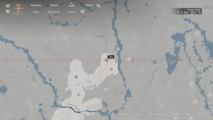 Sharpened Spear V Sealed Abyss Artifact Map Location